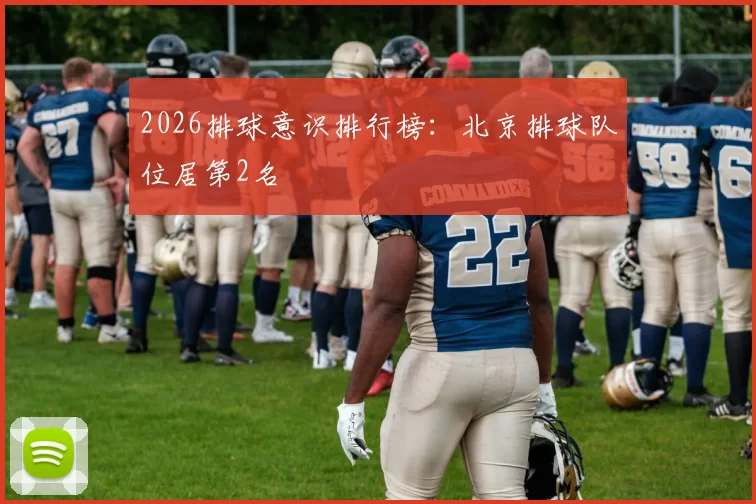 2026排球意识排行榜：北京排球队位居第2名